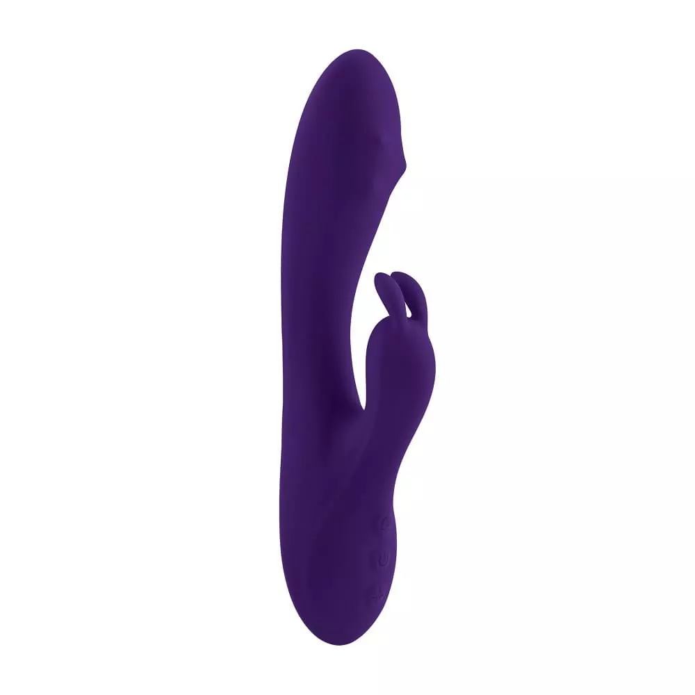 Playboy Pleasure On Repeat Silicone Rabbit Vibe W/Rotating Beads